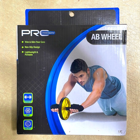 ⚜️Pro Strength Ab Wheel Workout at Home! NWT! - Picture 2 of 5